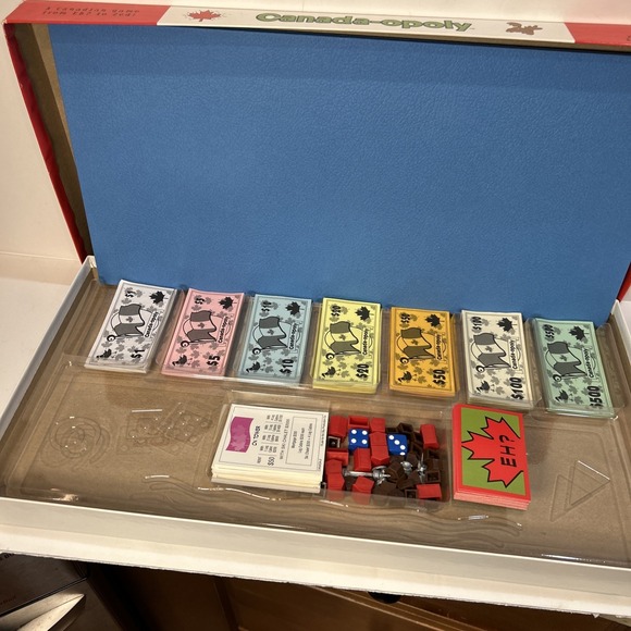 Canada-opoly A Canadian Game From Eh? to Zed! Used, But All Pieces Are In Game - Picture 3 of 6